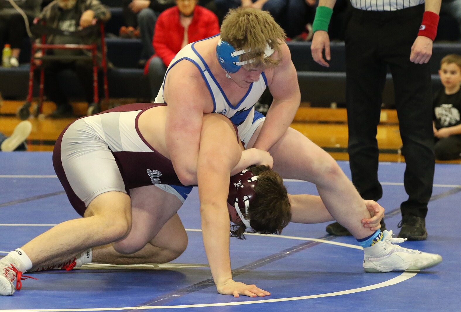 Blue Jay wrestling teams fall to Bismarck, still some bright spots