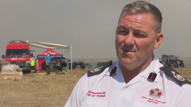 Welsh firefighters brace for further wildfires