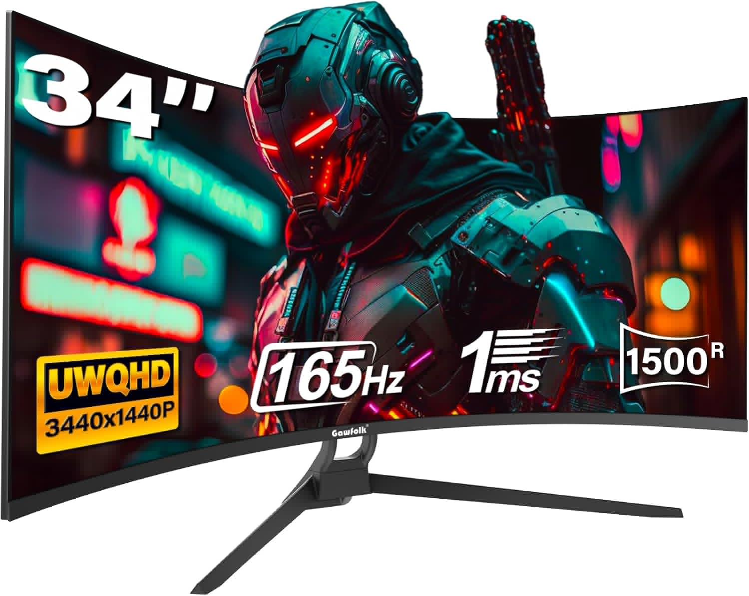 34 Inch Ultrawide Curved Gaming Monitor