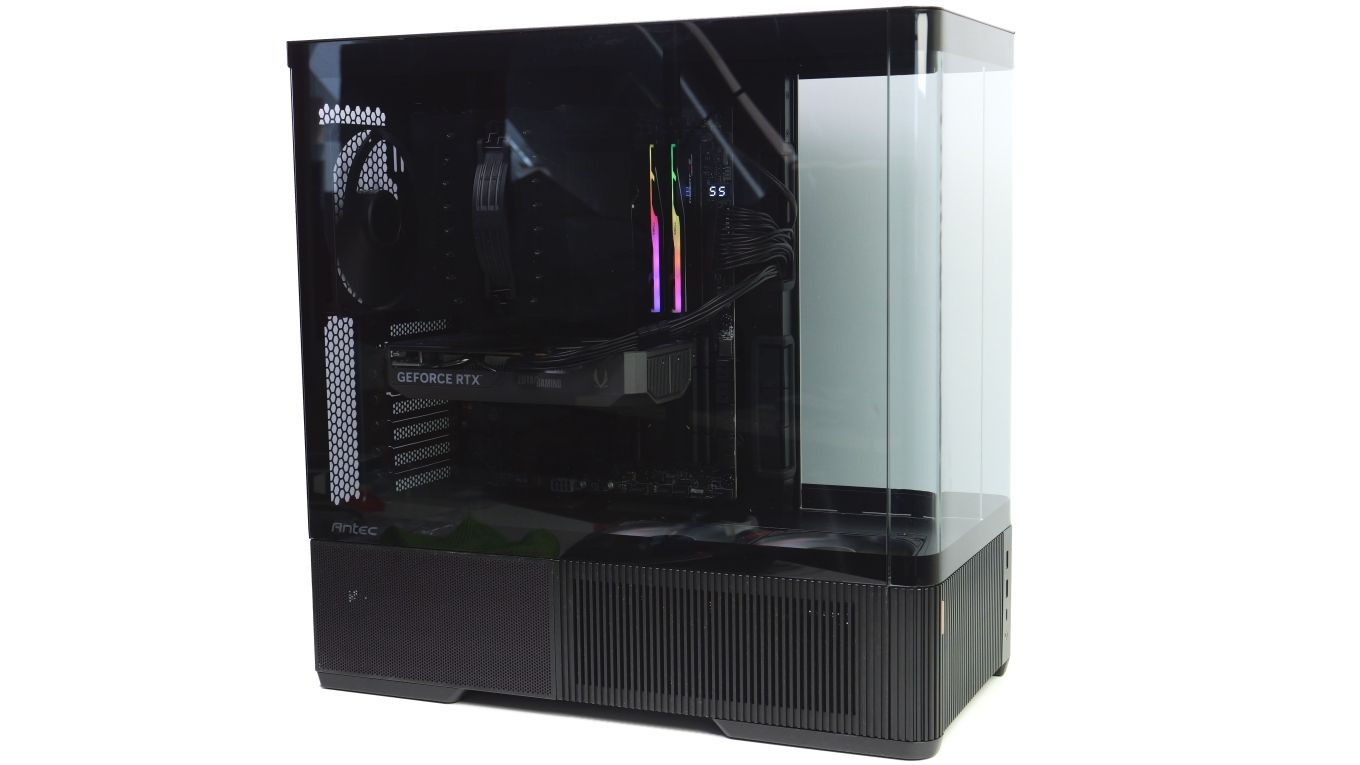 Antec C6 Curve Air im Test: Gewölbtes Glas an gleich drei Seiten