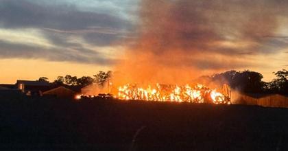 Fire crews called to County Durham barn blaze as residents told to avoid the area