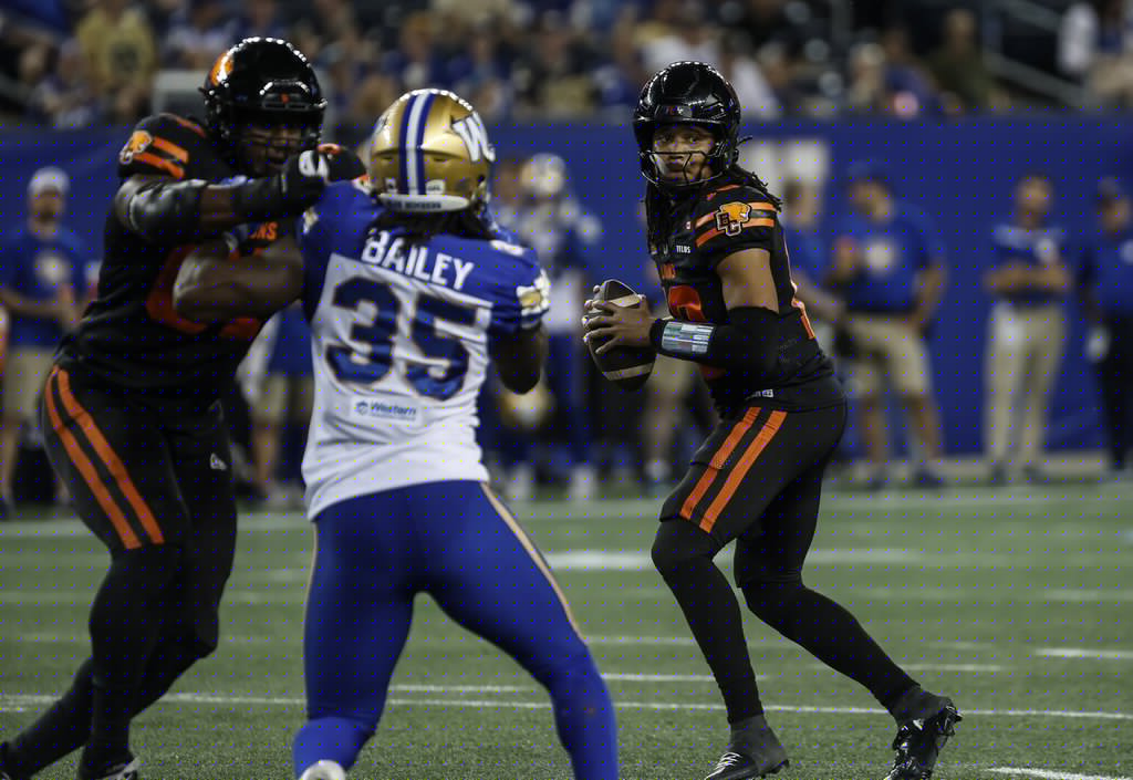 Rookie quarterback Kaidon Salter to start for Lions against Blue Bombers
