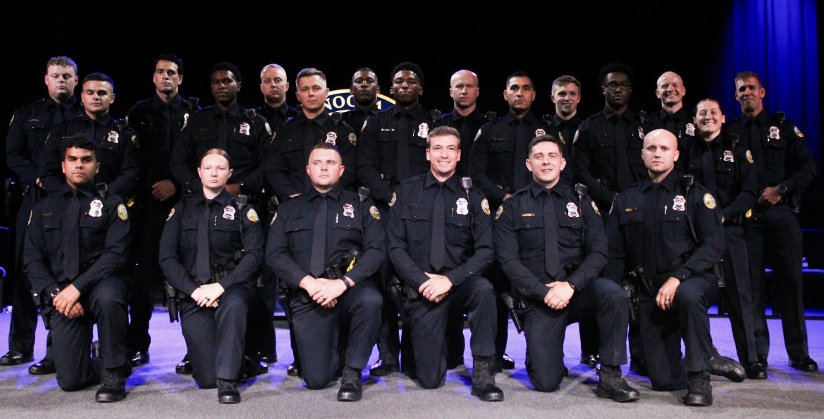 Chattanooga Police Department Welcomes 21 New Officers