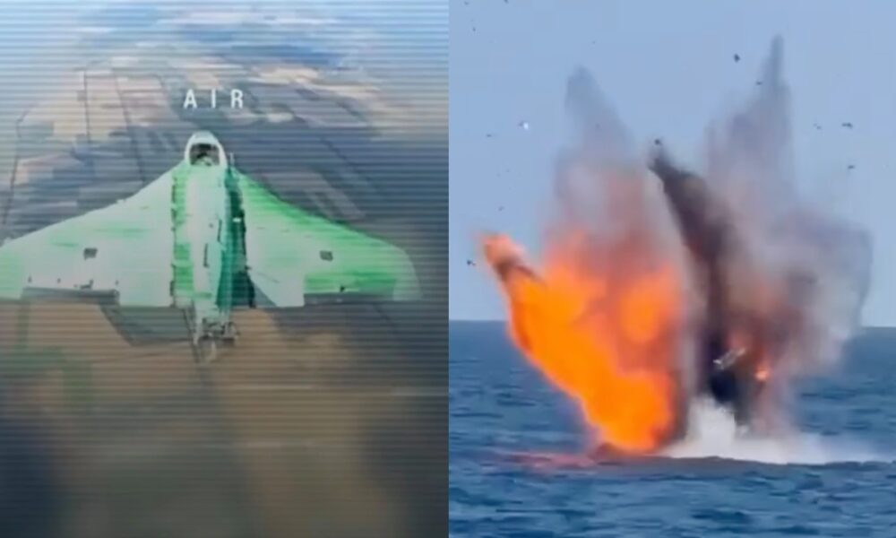 Alertă în Marea Neagră. Două drone cu posibilă încărcătură explozivă, distruse de Armata Română în zona Neptun Deep VIDEO