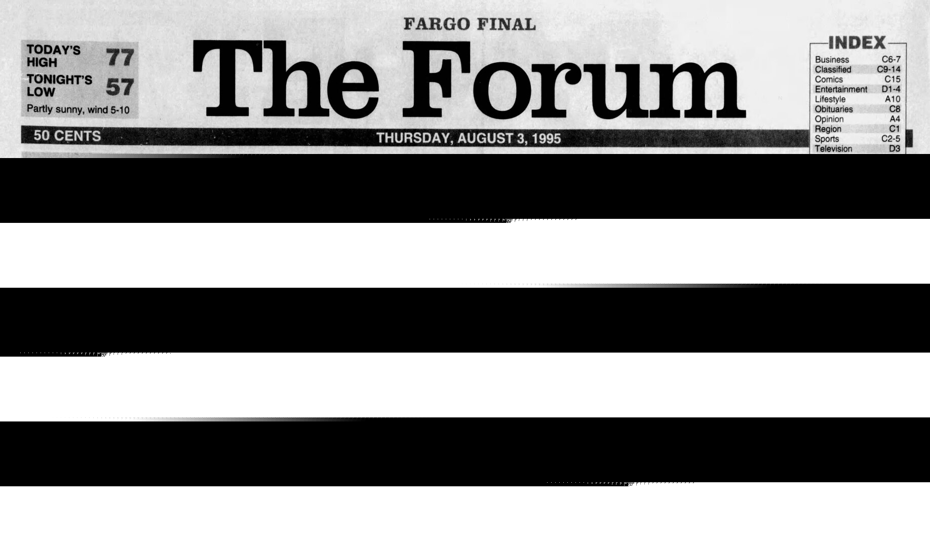 Today in History, 1995: Wisconsin man turns gun on himself following area crime spree