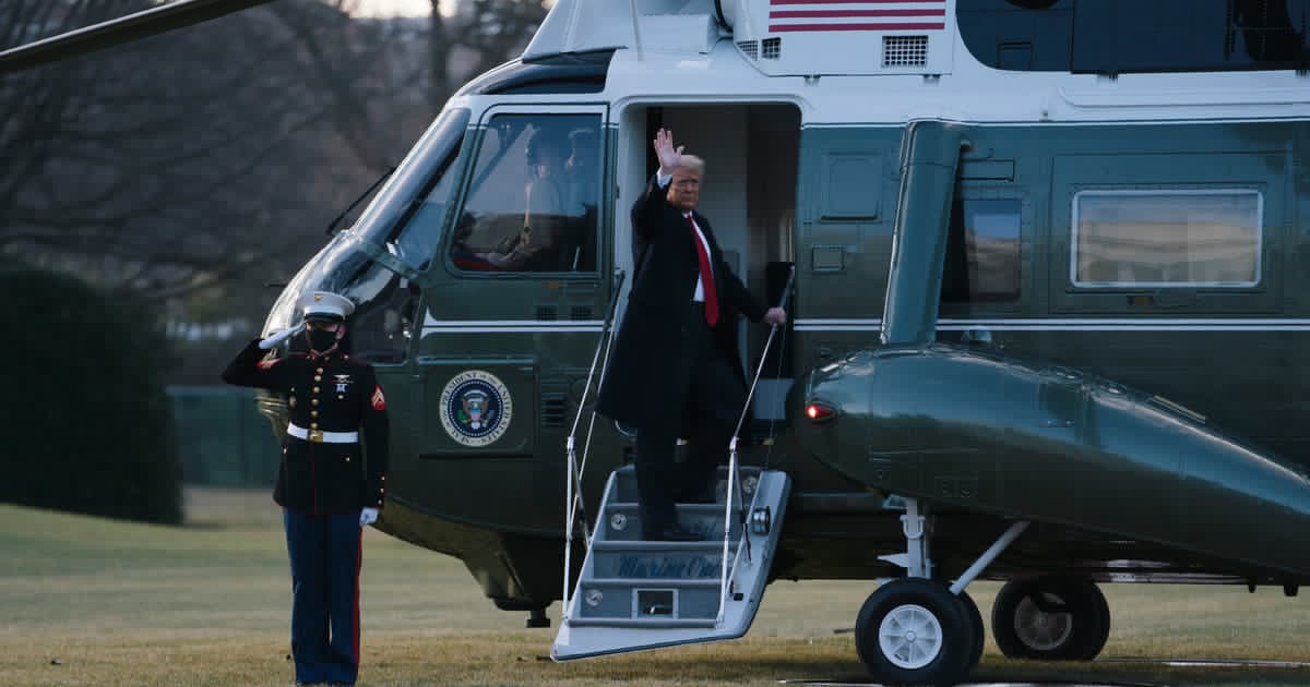 FAA investigates air safety incident involving Trump’s Marine One