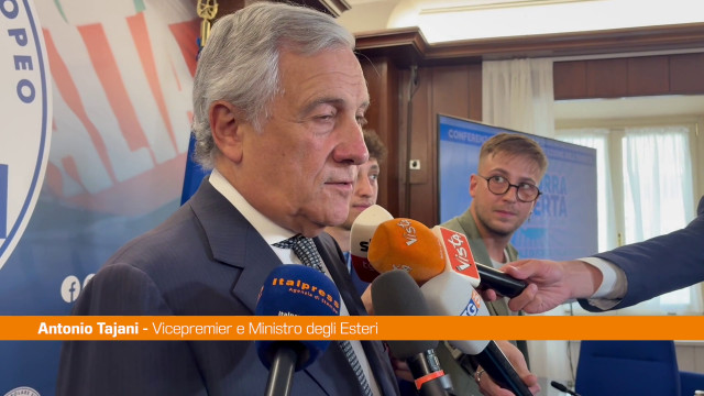 Tajani “Aperti alle preferenze ma serve accordo nel centrodestra”