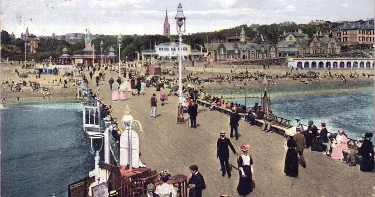 Huge pier over the sea is beating heart of Dorset's coastline