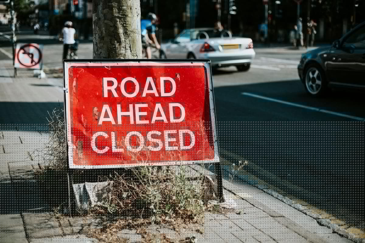 Road closed for emergency repairs as water main bursts in Marston Moretaine