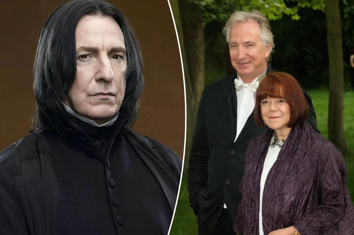 Alan Rickman’s widow issues warning about ‘difficult’ pancreatic cancer symptoms after actor’s death