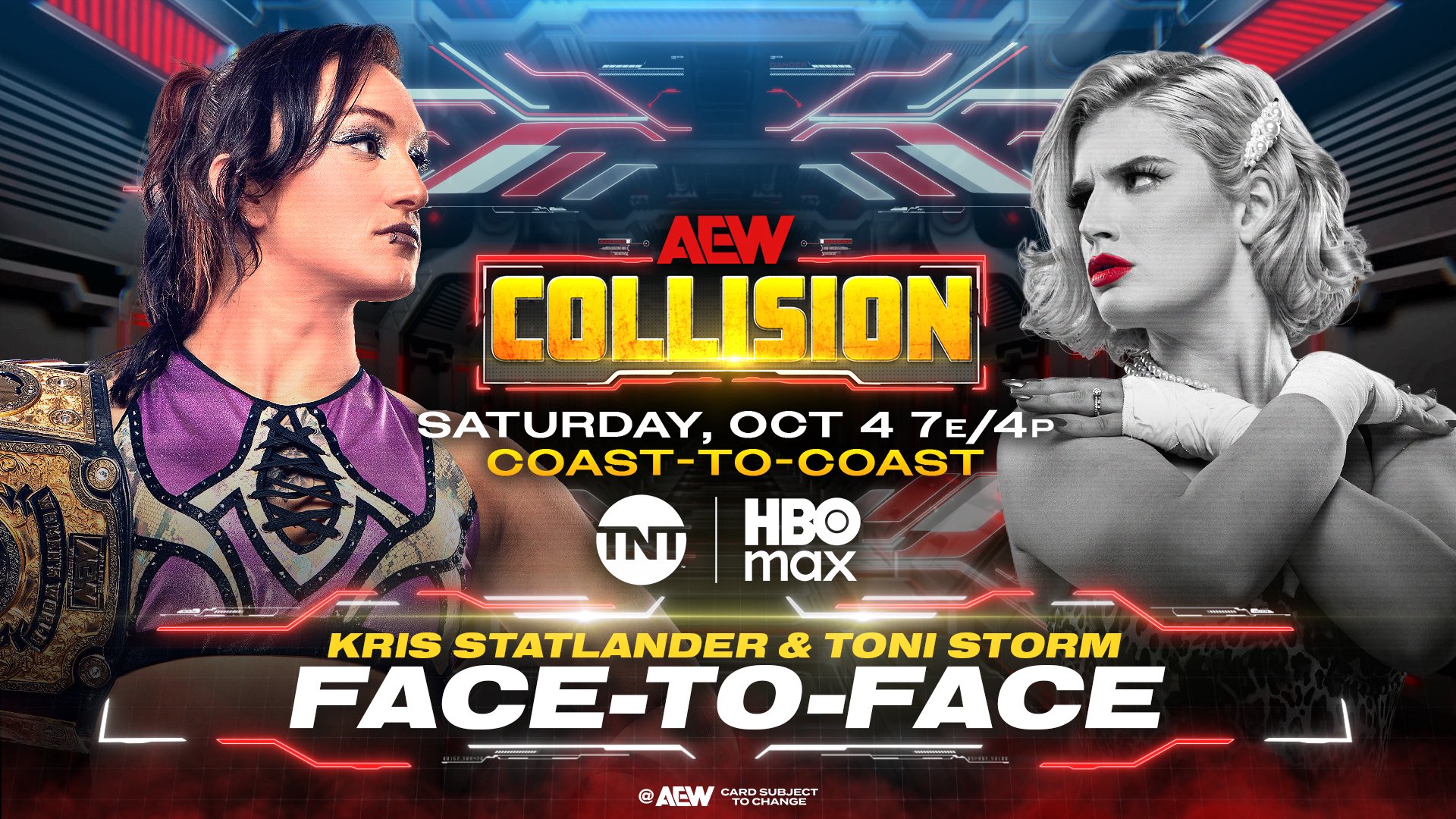 Kris Statlander And Toni Storm Face-To-Face, Death Riders Bout, More Added To 10/4 AEW Collision