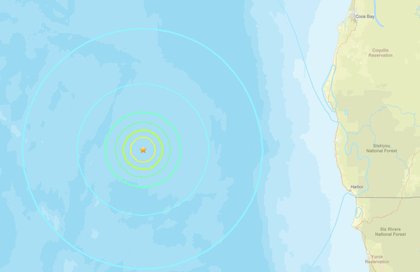5.8 Quake Rattles Off South Oregon Coast Near Port Orford - No Tsunami Threat