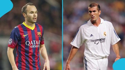 Andres Iniesta named his 4 greatest midfielders ever, ignored Zinedine Zidane