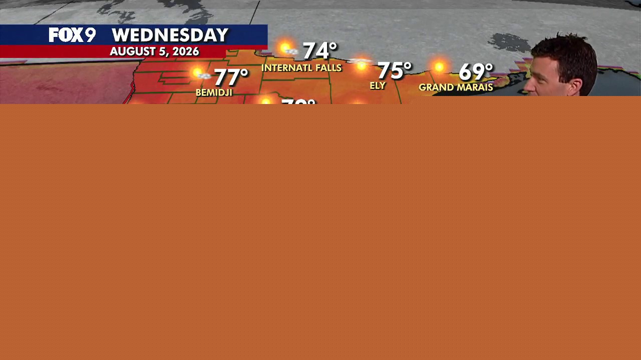 MN weather: Sunshine and widespread 70s Wednesday