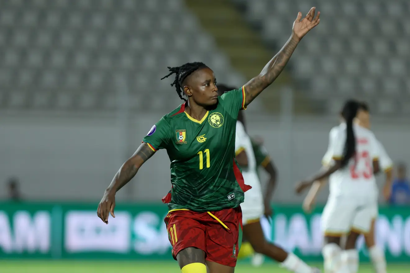Manga Double Delivers 3 Points for Cameroon in WAFCON Thriller