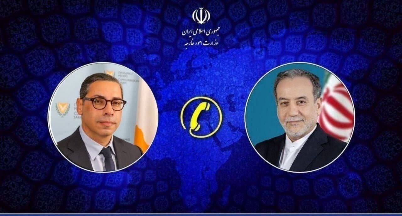 Iran, Cyprus FMs discuss regional developments in call