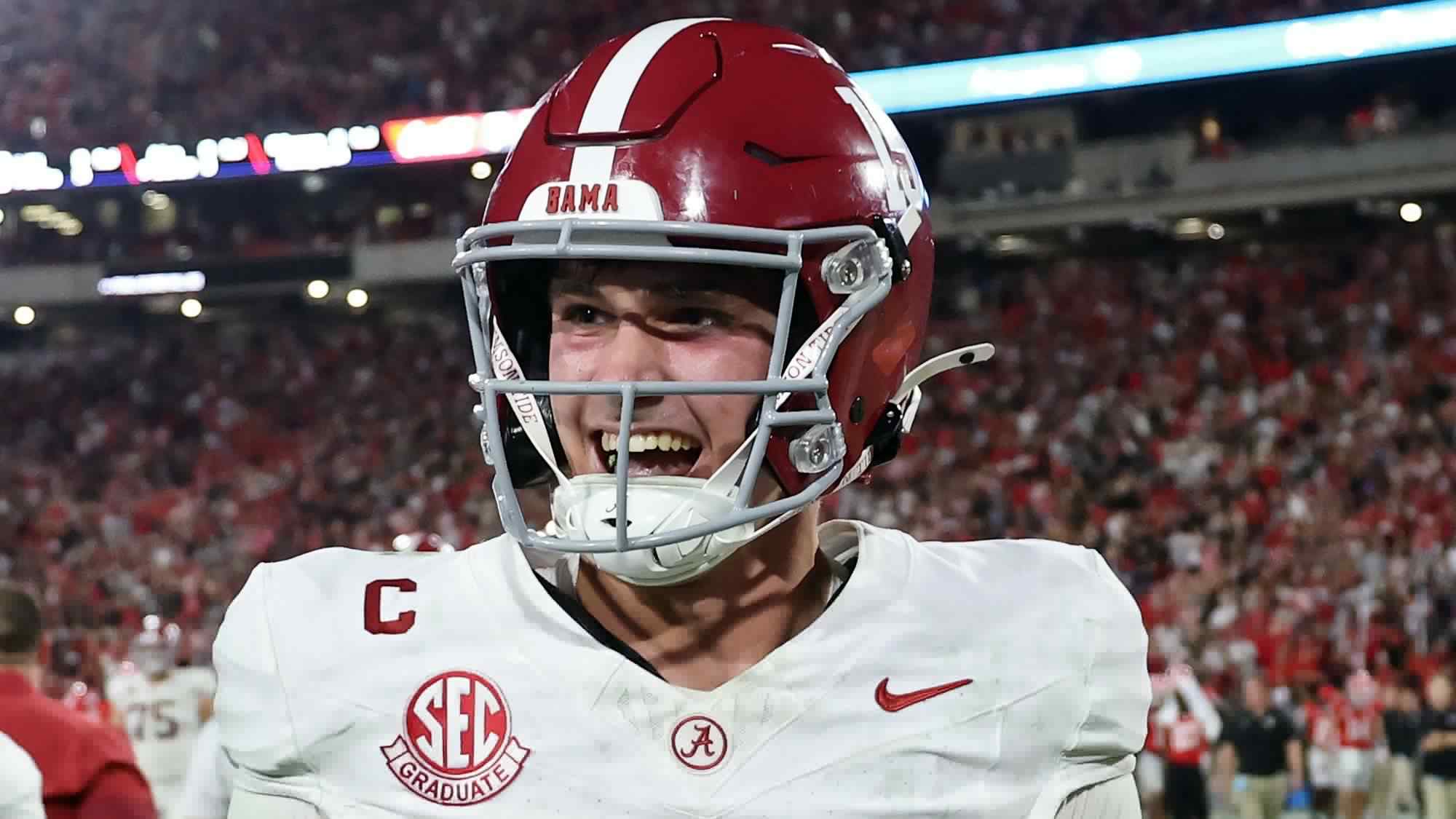 Alabama’s Ty Simpson Draws Praise in Win Against Georgia