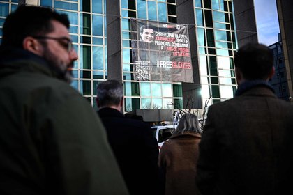 Friends and relatives of French journalist detained in Algeria cling to hope