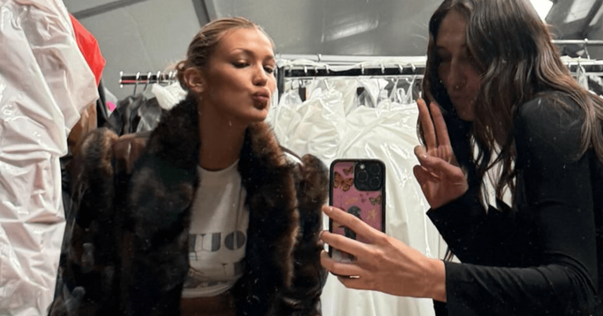 Bella Hadid Was Iconic in Paris for YSL Show