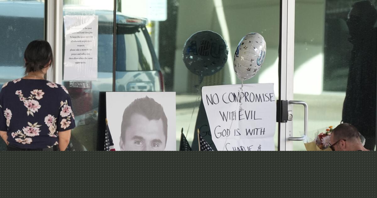 Chabria: Charlie Kirk's killing is horrific — and likely not the end of political violence