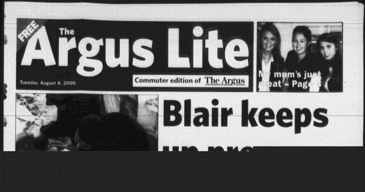 A look back at three front pages from this day in history