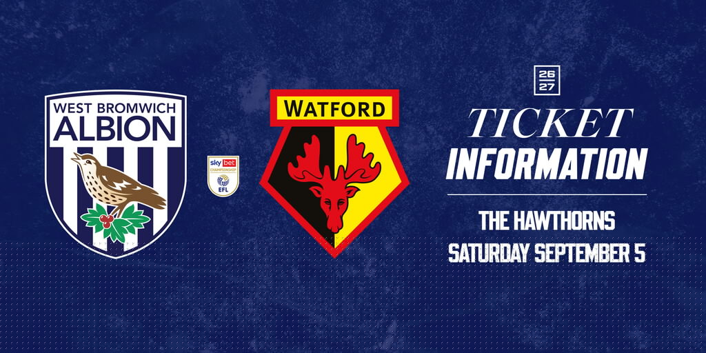 Home ticket details | Watford