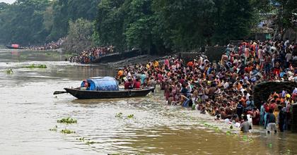 Millionen in Gefahr - „Lebensader“ Ganges verliert dramatisch an Wasser