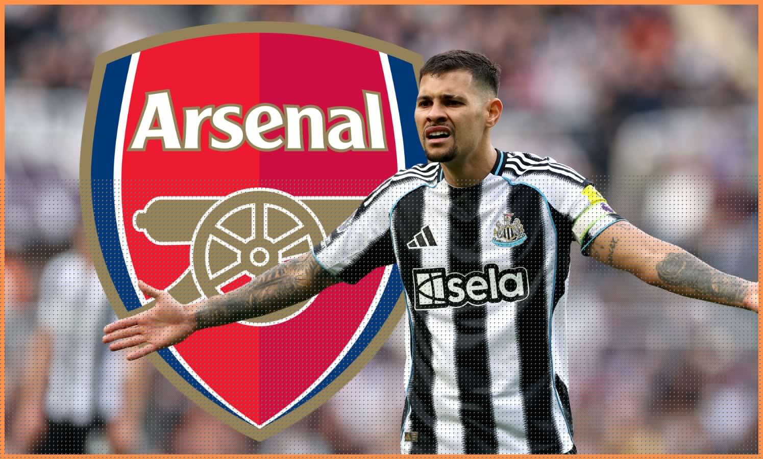 “Bizarre” Arsenal transfer strategy with Bruno Guimaraes baffled Newcastle