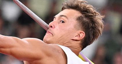 (SP)JAPAN-TOKYO-ATHLETICS-WORLD ATHLETICS CHAMPIONSHIPS-MEN'S DECATHLON-JAVELIN THROW