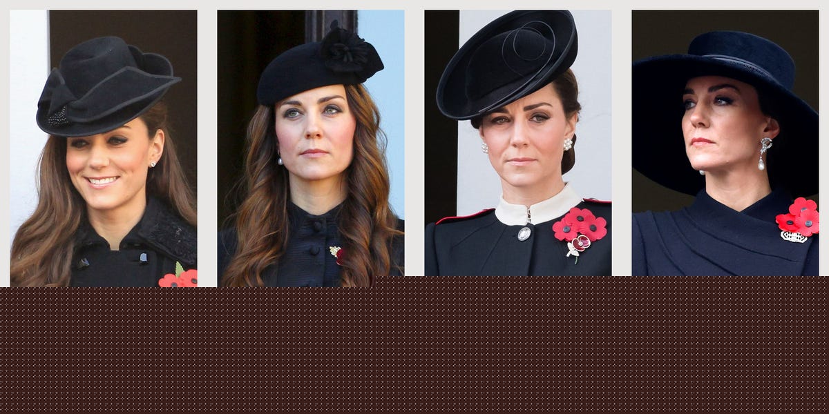 See Kate Middleton at Remembrance Sunday Through the Years