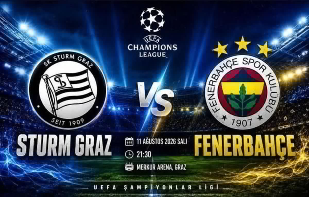 Sturm Graz Fenerbahçe 11’leri açıklandı, SON DAKİKA Sturm Graz Fenerbahçe kadrosunda kimler var?
