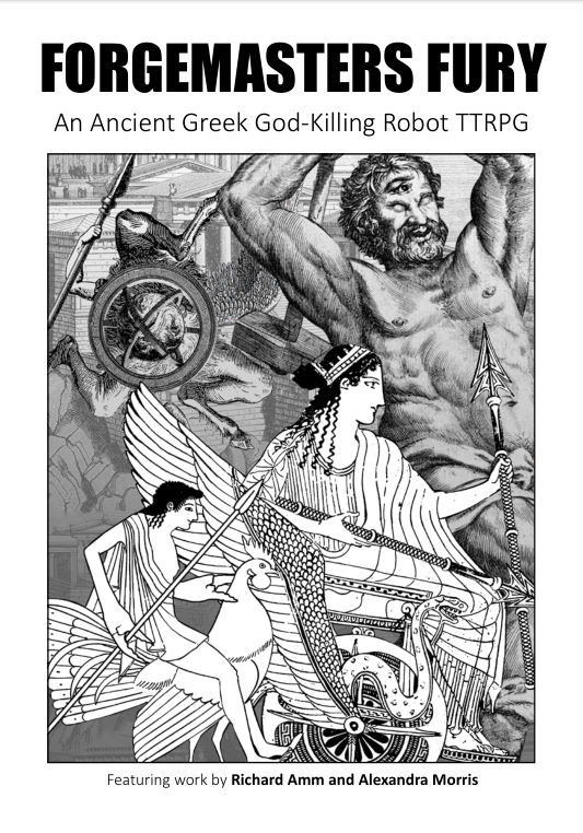Forgemasters Fury - Greek Mythology TTRPG