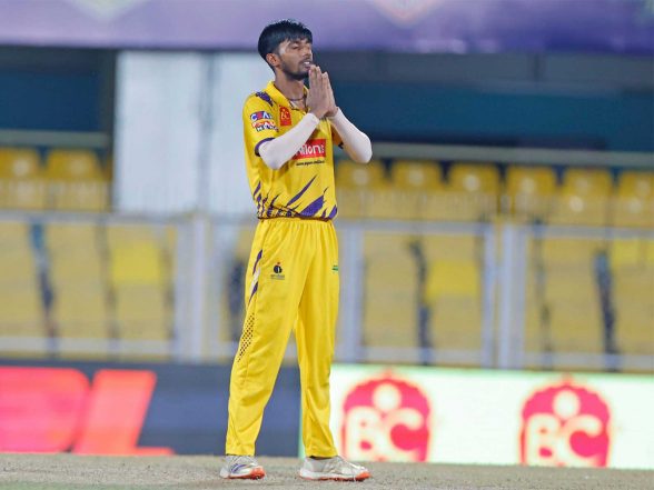 Sports News | APL: Saurav's Unbeaten Fifty, Shubham's Four-fer Lift Barpeta Braves to Fourth Place with Eight-wicket Win over Jorhat Stallions
