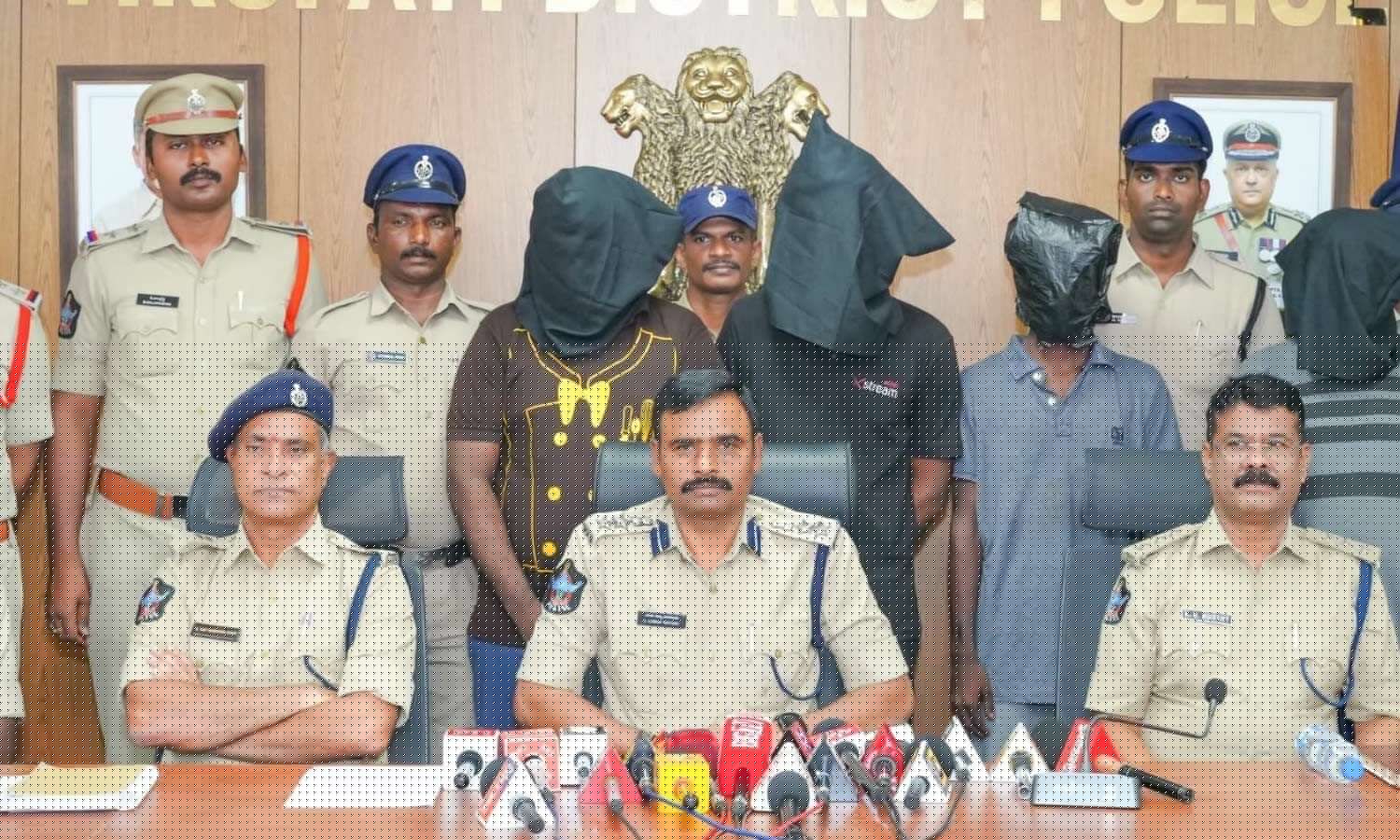 4 held in Srikalahasti murder case