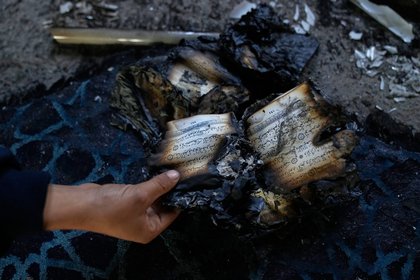 Israeli settlers torch a mosque and scrawl hateful messages despite official condemnation