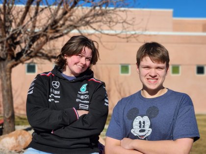 GCHS January Students of the Month: Emma Frasier and Cayden Tyner