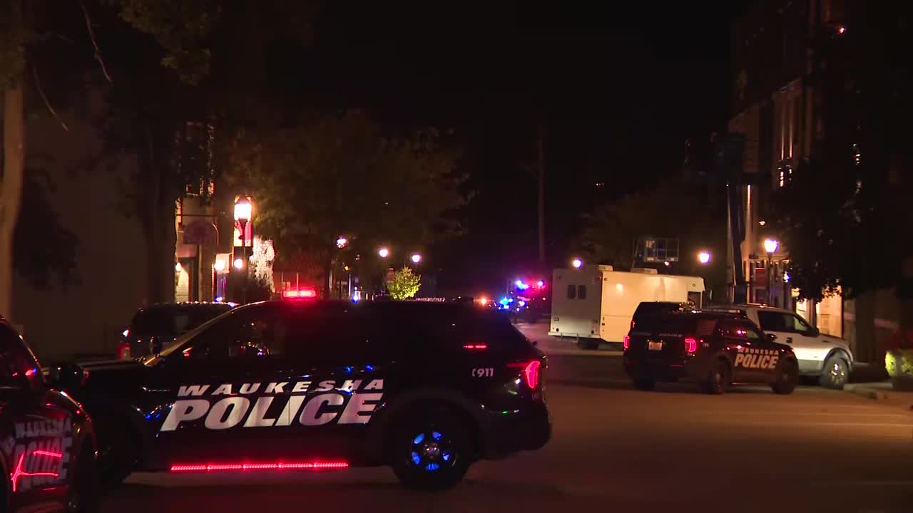 Waukesha tactical situation, shots fired; suspect in custody