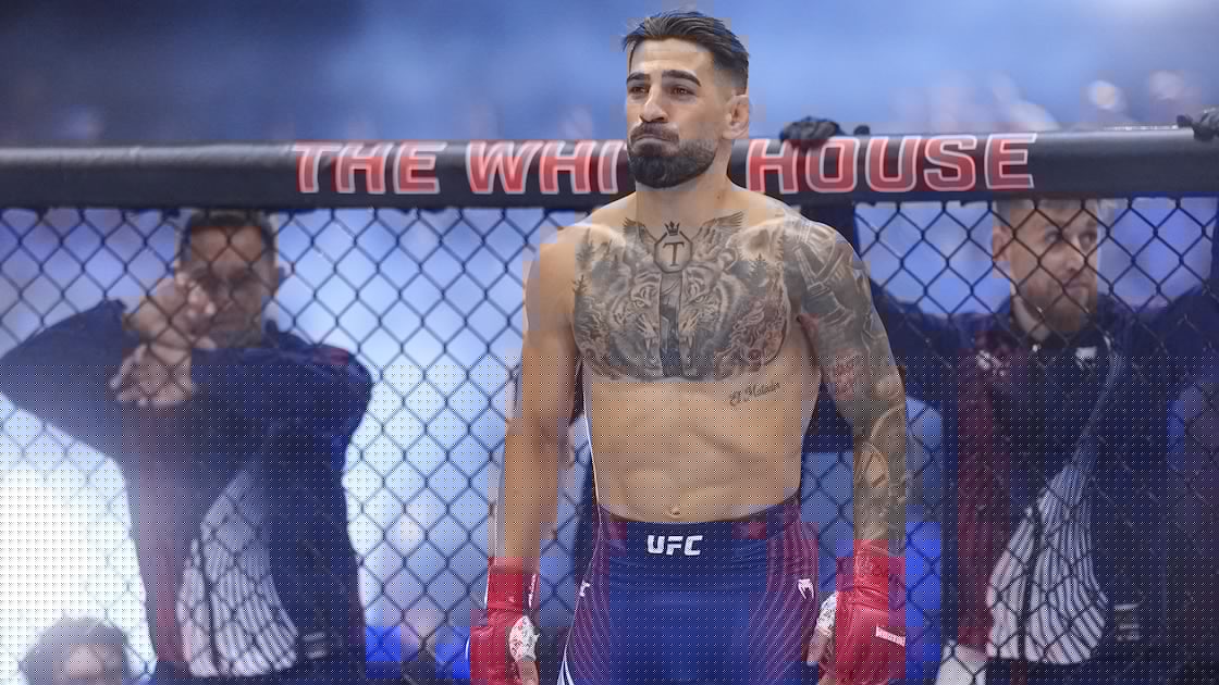 Ilia Topuria Shares New Photo of His Face After Bloodied Loss to Justin Gaethje at UFC White House