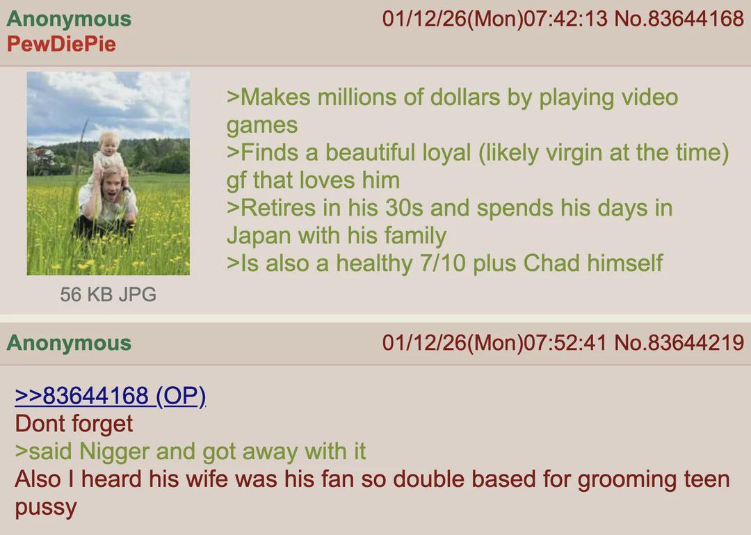 Greentext Stories - Anon on PewDiePie. | /r/Greentext