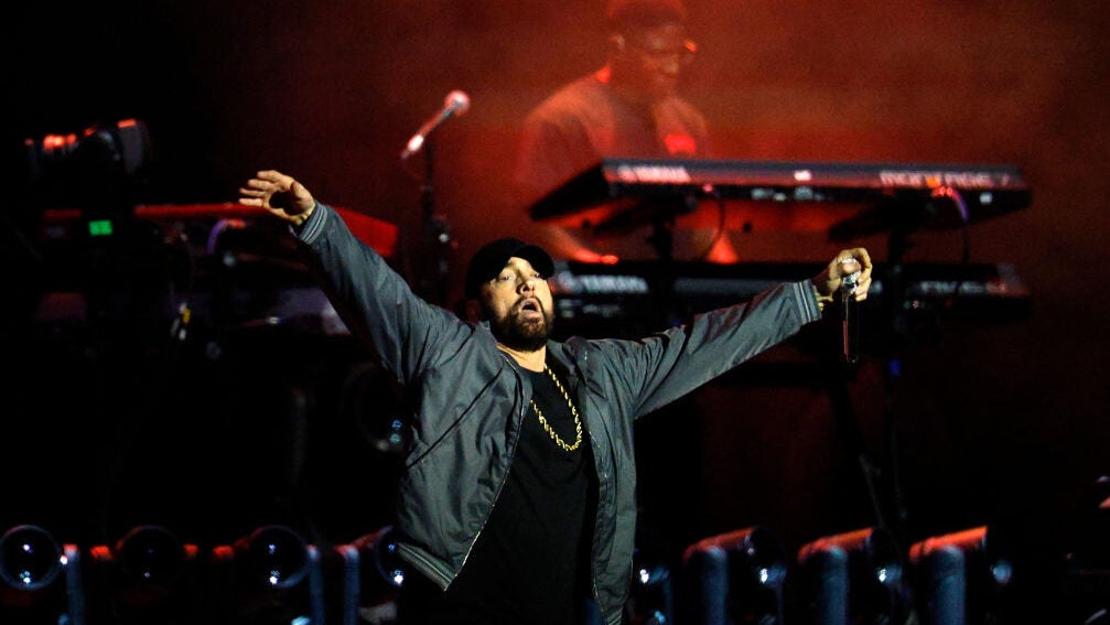 Eminem Auctions More Than 100 Signed Sneakers to Benefit the Marshall Mathers Foundation