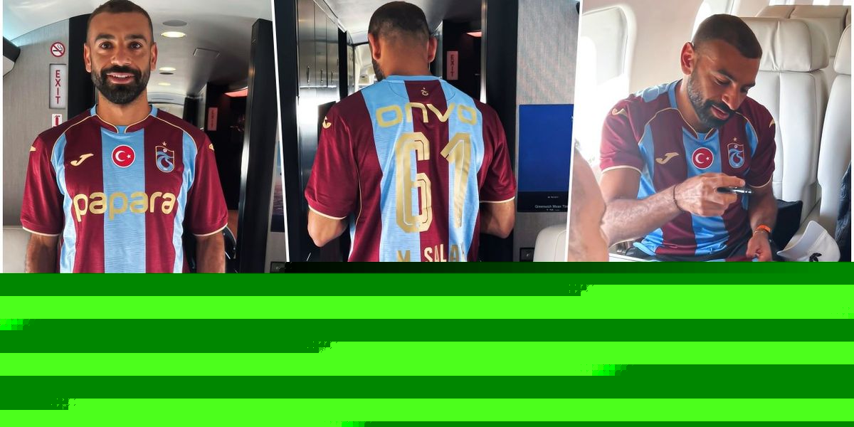Salah vesh fanellën e Trabzonsporit, pritet nga një numër i madh tifozësh në Stamboll