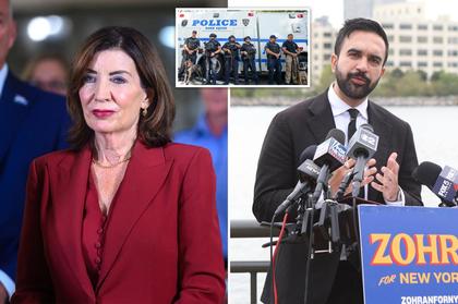 Hochul won’t answer how Zohran Mamdani should make amends to NYPD after anti-cop statements