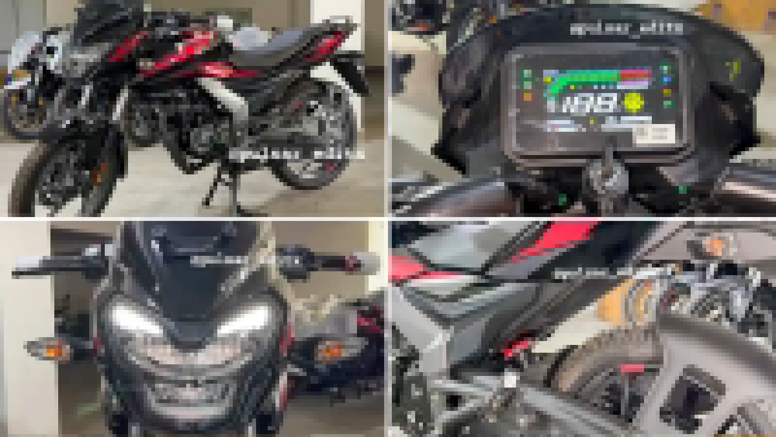 New Gen Bajaj Pulsar 150 Spied Undisguised – Colour Screen, Mono-Shock, Oil Cooling