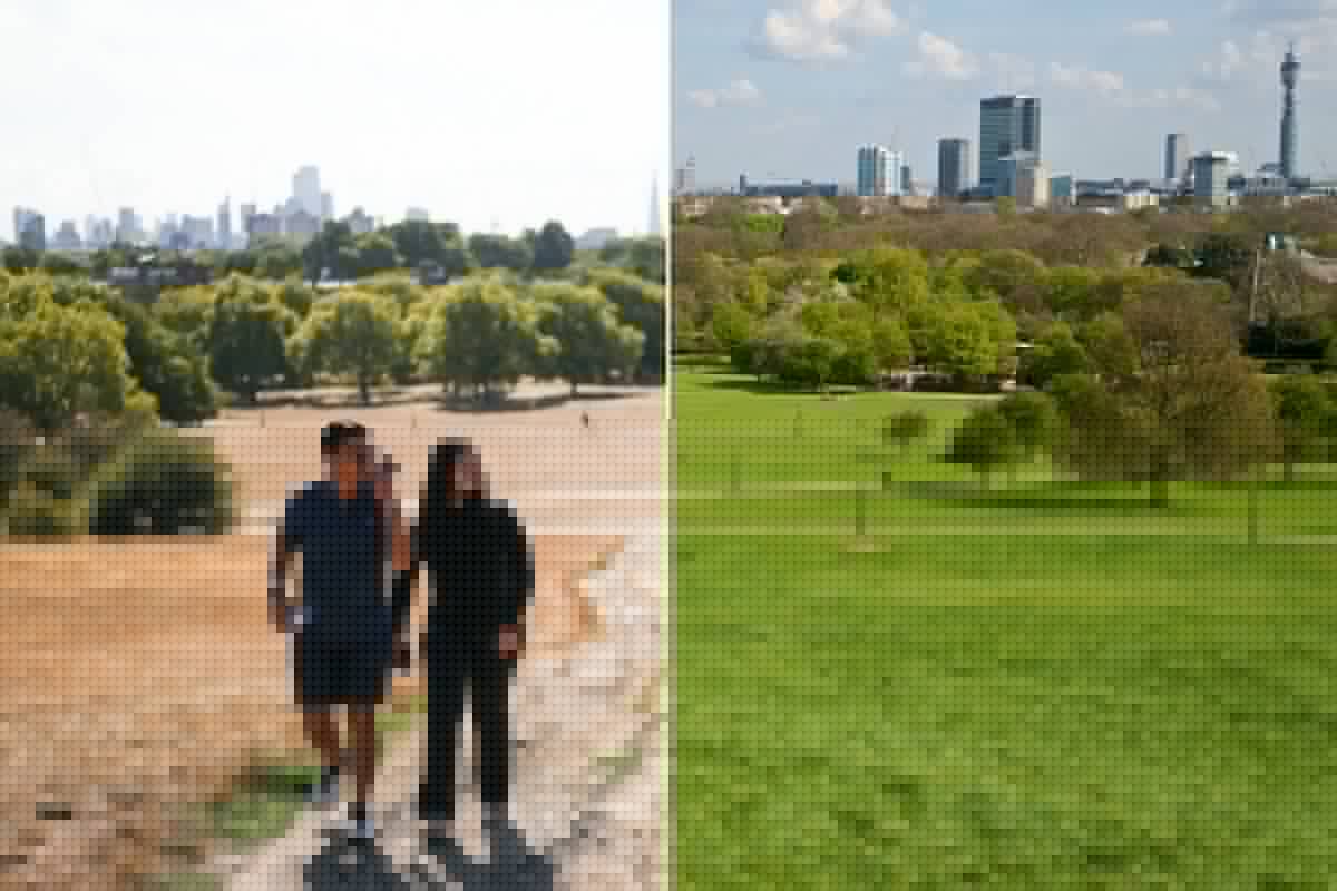 Before-and-after pictures show the devastating impact of England’s drought