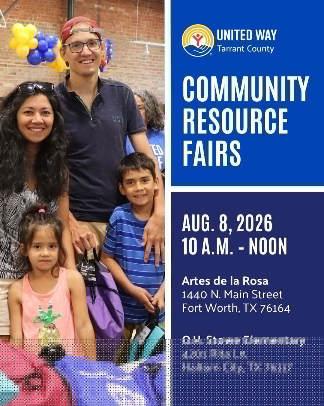 UNITED WAY OF TARRANT COUNTY HOSTS COUNTYWIDE COMMUNITY RESOURCE FAIRS