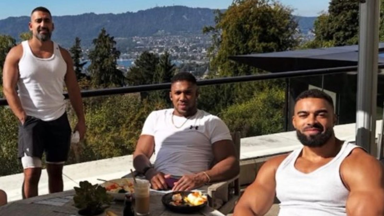 'Giants that kept me protected': Anthony Joshua pays tribute to friends killed in car crash
