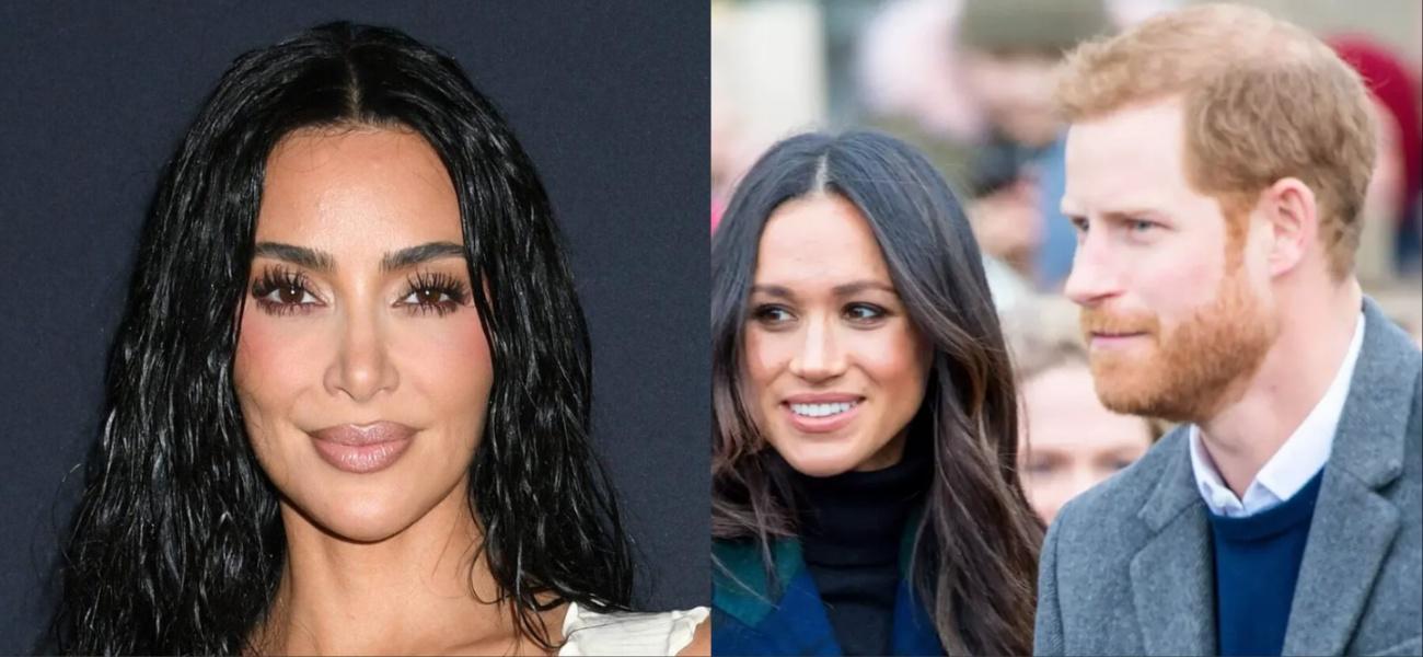 Kim Kardashian Finally Explains The Harry And Meghan Photo Disappearance