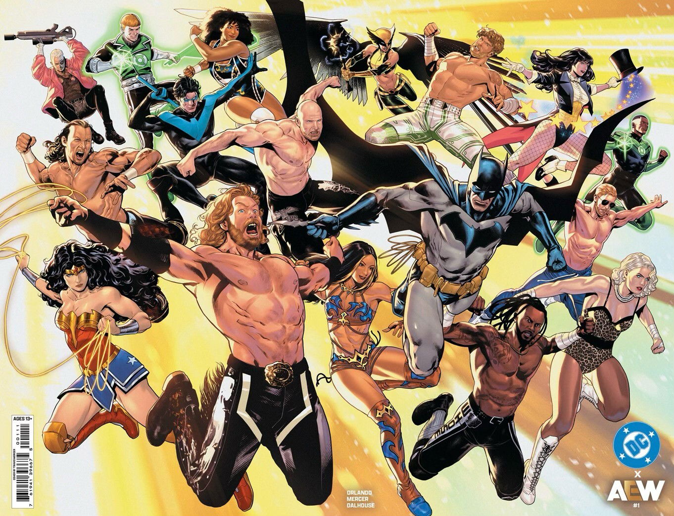 AEW & DC Comics announce new Justice League crossover comic book series