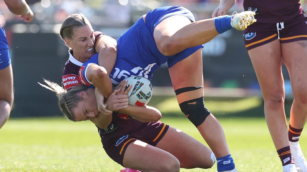 Brisbane Broncos legend Ali Brigginshaw at risk of longest ban in NRLW history for tackle on Tayla Preston