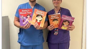 Charity funds child-friendly medical storybooks